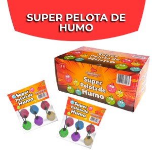 SUPER PELOTA DE HUMO x 6u